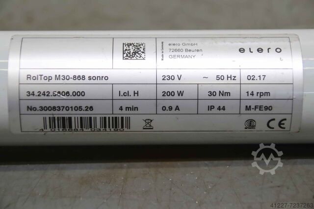 Rolladenmotor elero RolTop M30-868 sonro