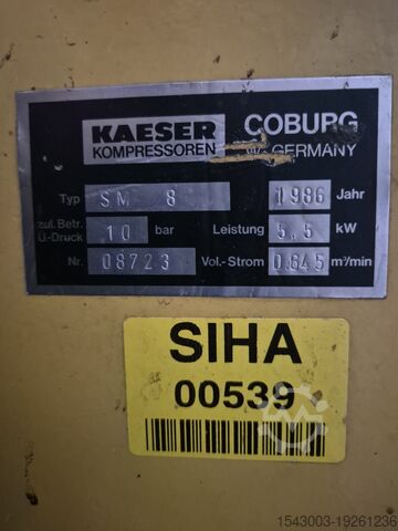 Schraubenkompressor Set Kaeser, SK 26 + Kaeser SK 26 + SM 8