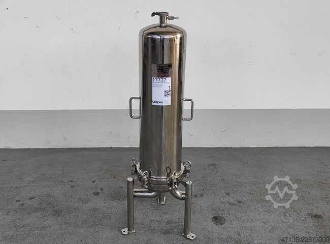Kerzenfiltergehäuse – 5 × 30″ – SUS304 NORDFILTER 5 Kerzen 3 hoch