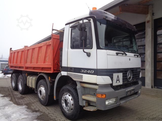 Dreiseitenkipper LKW MERCEDES-BENZ Actros 3240 8x4 Blatt Meiller 3-S-Kipper