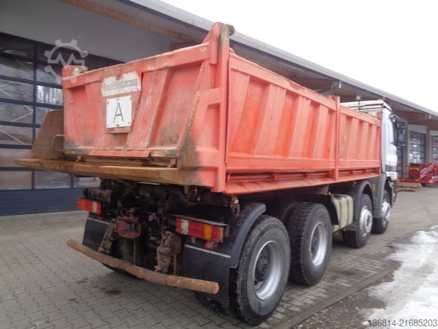 Dreiseitenkipper LKW MERCEDES-BENZ Actros 3240 8x4 Blatt Meiller 3-S-Kipper