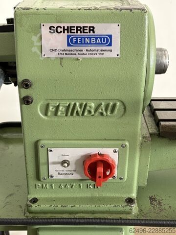 Precision turning lathe Feindrehbank Scherer Feinbau PM 1 FZ Feinbau PM 1 FZ