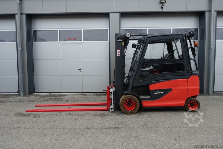 Frontstapler Linde 3,5t Elektrostapler E35 TRIPLEX SS ZVG