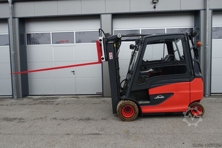 Frontstapler Linde 3,5t Elektrostapler E35 TRIPLEX SS ZVG