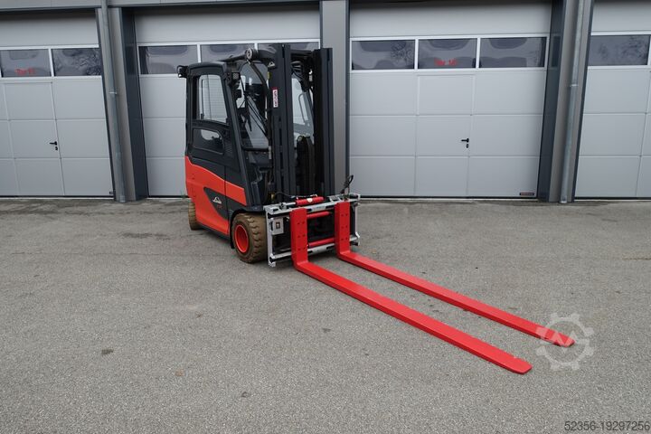 Frontstapler Linde 3,5t Elektrostapler E35 TRIPLEX SS ZVG
