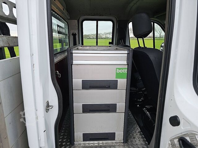 Platform truck with crane OPEL MOVANO 2.3 HIAB 023 ac EURO6