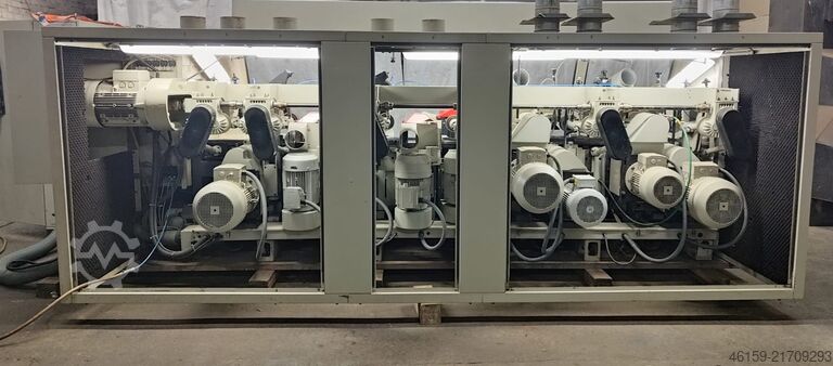 Hobel- und Kehlautomat WEINIG HYDROMAT  (9 spindle)