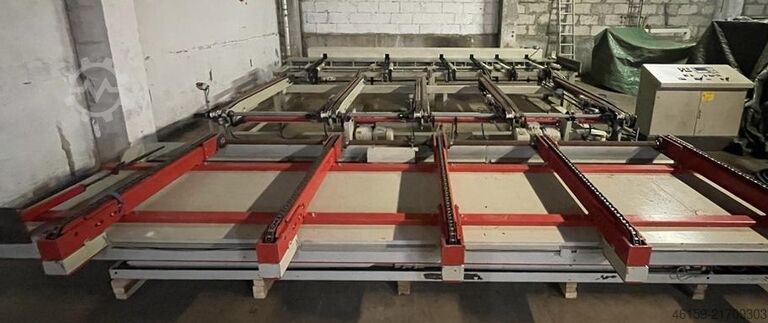 Hobel- und Kehlautomat Weinig E1 A5 Planing Line with STACKER 100m/min