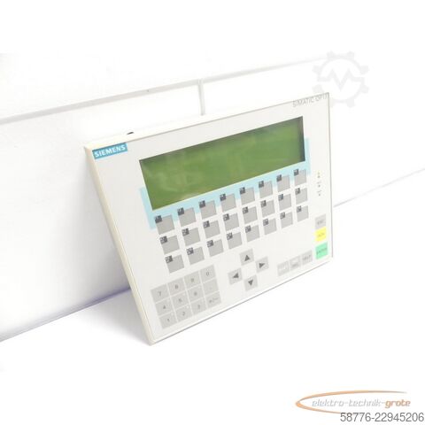Component Siemens 6AV3617-1JC30-0AX1 OP17-DP12 SNCN2603591 generalüberh.+ 3 Mon. Gewährl.