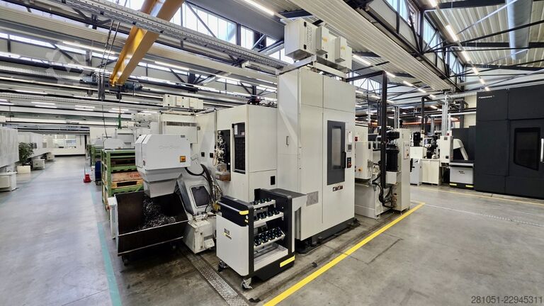 Horizontal-Bearbeitungszentrum Mori Seiki NH4000 DCG