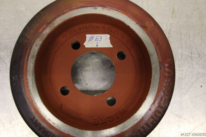 Heavy-duty casters Wicke Ø 230 x 90 mm