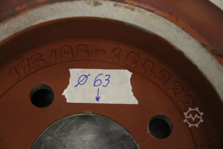 Heavy-duty casters Wicke Ø 230 x 90 mm