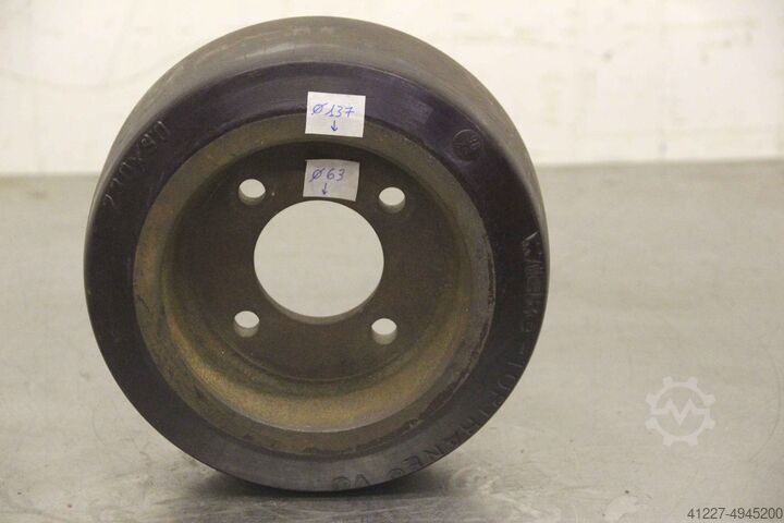 Heavy-duty casters Wicke Ø 230 x 90 mm