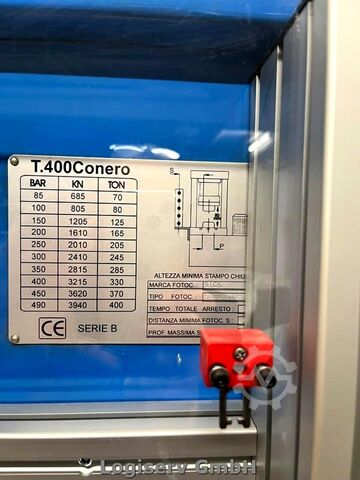 Hydraulic press Locatelli Meccanica T400 CON