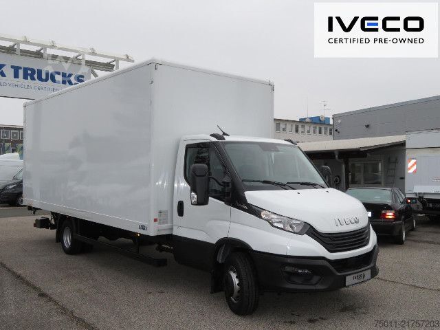 Box van IVECO Daily 70C18HA8/P Koffer/LBW Klima, NL 3183kg