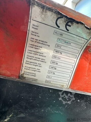 VS-22826 Electric pallet truck for block pallets ATLET PLL180