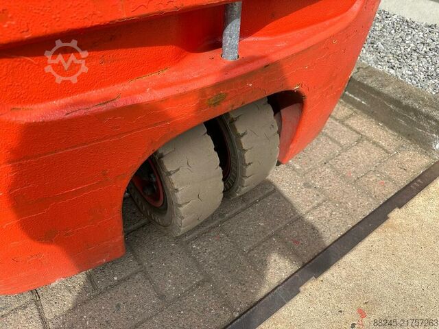 VS-22813 Electric triplex forklift Linde E12 COMPACT LINDE E12