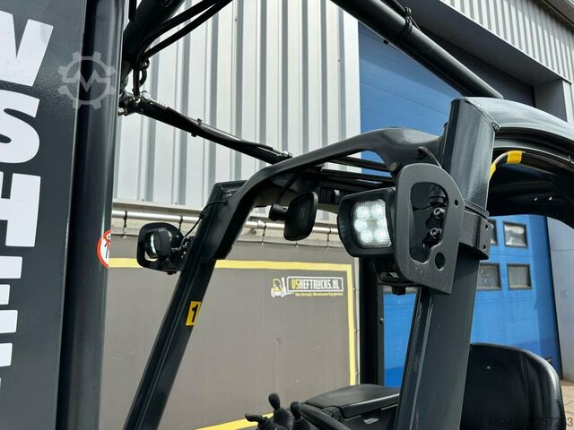 VS-22813 Electric triplex forklift Linde E12 COMPACT LINDE E12