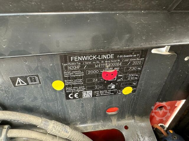 Linde N20 electric pallet truck with long forks, VS-22816 LINDE n20