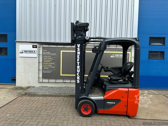 VS-22814 Electric triplex forklift Linde E12 COMPACT LINDE E12