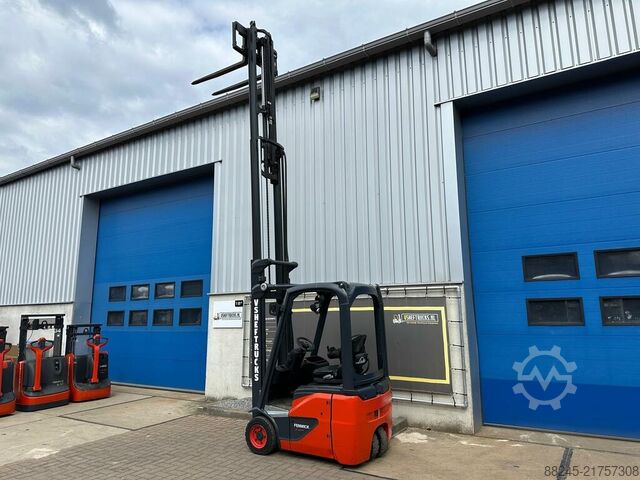 VS-22814 Electric triplex forklift Linde E12 COMPACT LINDE E12