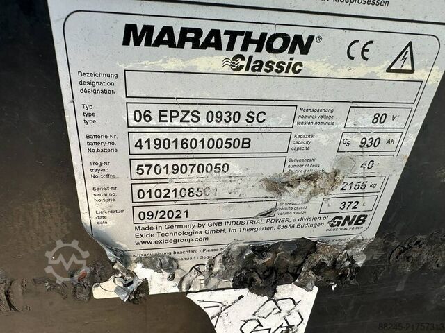 Electric forklift Still RX60-50, battery 2021 STILL RX60-50