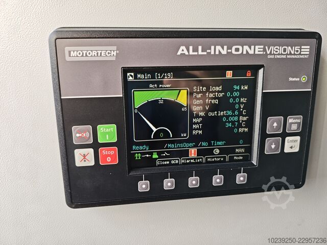 Block heat and power plant, LNG UPB energy UPB 4.12 TC - N - I