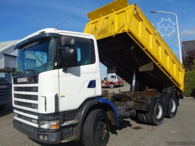 Tipper Scania 124 400 manual fuelpump,MEILLER KIPPER