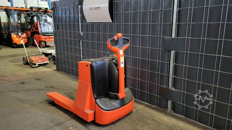 Niederhubwagen Linde T16 // Gabeln Sonderbau IK/IK 400mm Rollenaufnahme