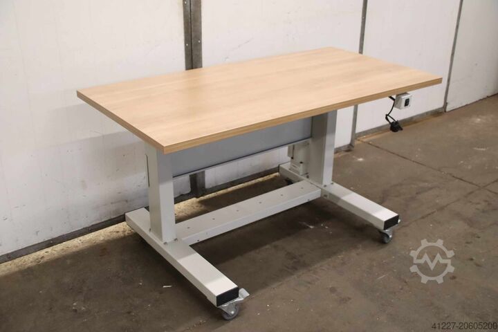 Electrically height-adjustable work table Vetron 1400/700/H810 mm
