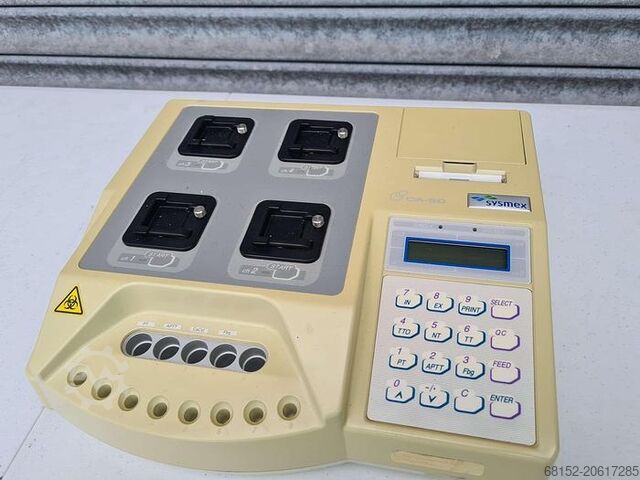 Sysmex CA-50 Automated blood coagulation analyzer Sysmex CA-50