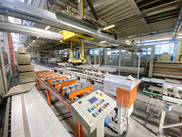 Edgebander-PRE-FORMING (DIRECT POSTFORM) HOMAG + TREVISAN VFL610/25/P/A Preforming Profiline