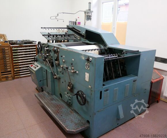 Buchdruckmaschine POLYGRAPH OM II