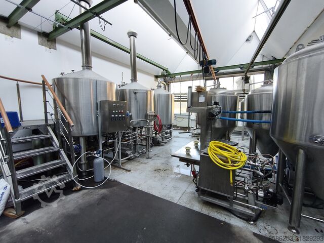 Three-vessel brewhouse 1200 l HGMC Drei-Geräte Sudhaus 1200l