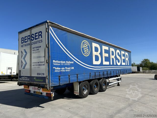 Curtain sided Groenewegen DRO-14-27 / Curtainside Trailer / BPW Drum / AP...