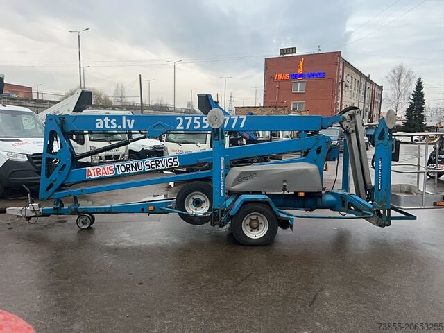 Trailer-Mounted Boom Lift Genie TZ-50 DC w/ Drive 17.09 m