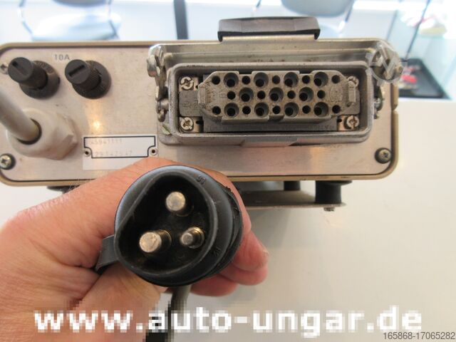 Winter maintenance equipment Küpper-Weisser Pietsch Bucher Gmeiner Bedienpult Streue