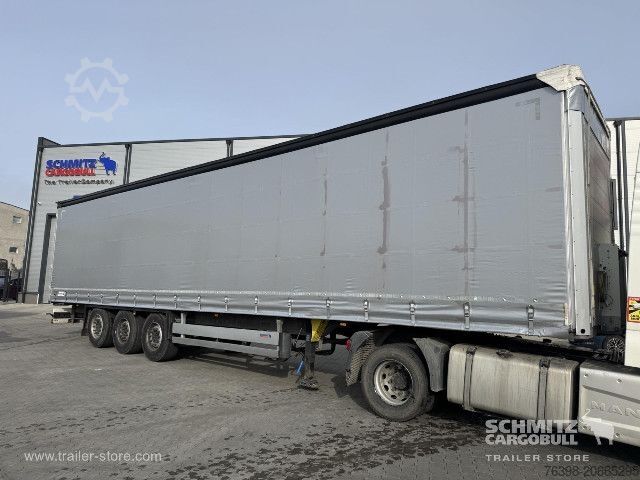 Open semitrailer with tarp Schmitz Cargobull Curtainsider Standard