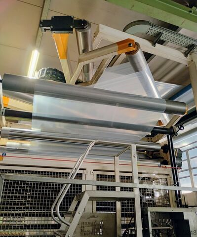 7-layer blown film coextrusion Macchi 7 capas