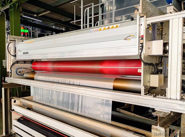 7-layer blown film coextrusion Macchi 7 capas