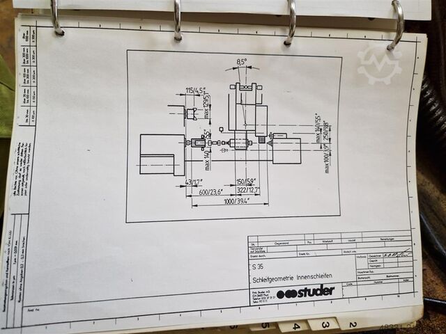 Universalschleifmaschine STUDER S 35