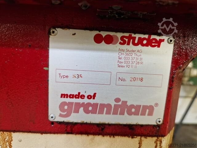 Universalschleifmaschine STUDER S 35