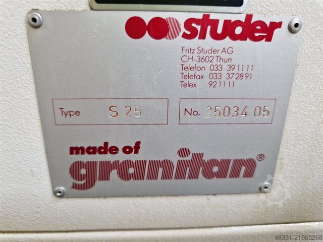 Cylindrical Grinding Machine STUDER S 25