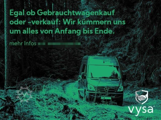 Pick-up van MERCEDES-BENZ Sprinter 209 DoKa Pritsche AHK 108TKM TÜV NEU!