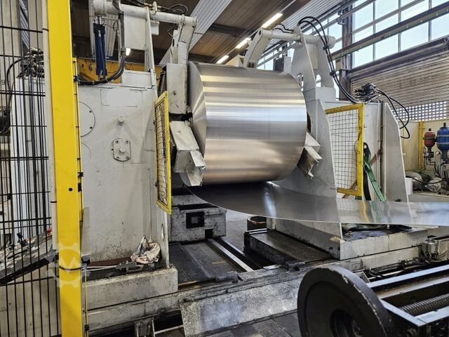 Cut-to-length line for trapezoidal cut SCHLEICHER/UNGERER/HSK 1.750 x 0,4 - 3 mm