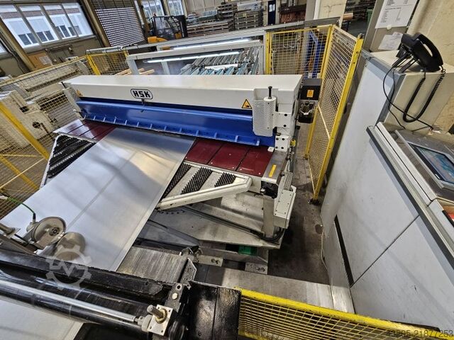 Cut-to-length line for trapezoidal cut SCHLEICHER/UNGERER/HSK 1.750 x 0,4 - 3 mm