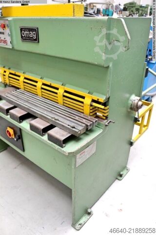 Plate Shear - Hydraulic OMAG CEL 104