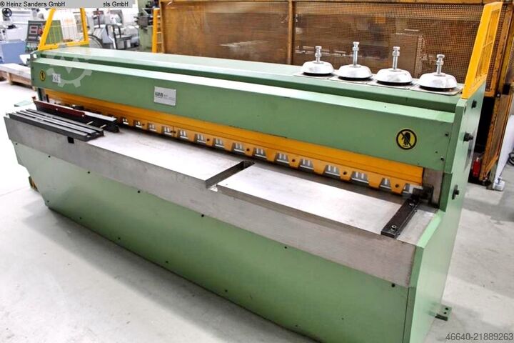 Plate Shear - Mechanical KAMI TKM 2500/3.5 E