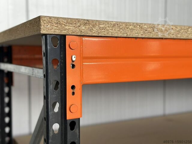 Packing table Work table Work table Polypal Stockpal / Werkbank / Abm.: 2500x938x900mm(BxTxH)