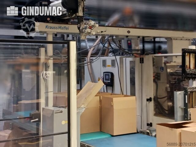 Hydraulische Spritzgießmaschine KraussMaffei 110-380 CX